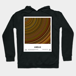 minimal_Amelie Abstract Circular Art Movie Hoodie